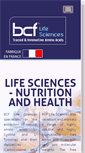Mobile Screenshot of bcf-lifesciences.com